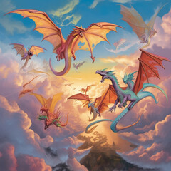 landscape with dragon