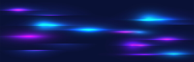 Abstract futuristic background with glowing light effect.Vector illustration.	
