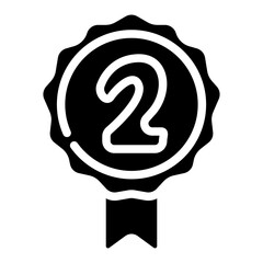 Reward Glyph Icon Free