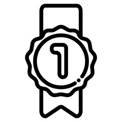 Reward Line Icon Free