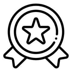 Reward Line Icon Free