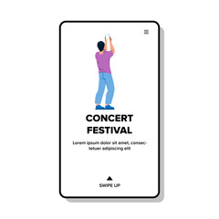 concert festival vector