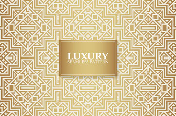 Luxury white ornament pattern design background