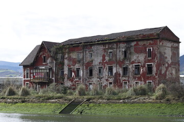 Abandoned factory in the outskirts of Bilbao