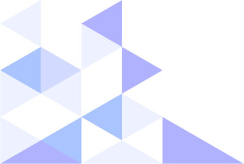 Decorative Triangle Corner Border Set Vector Illustration