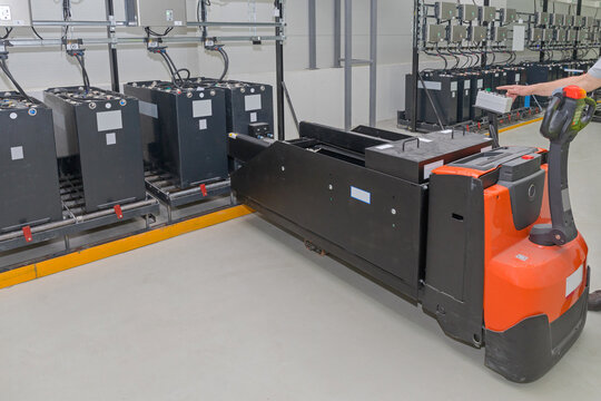 Pallet Jack Batteries Charging Station