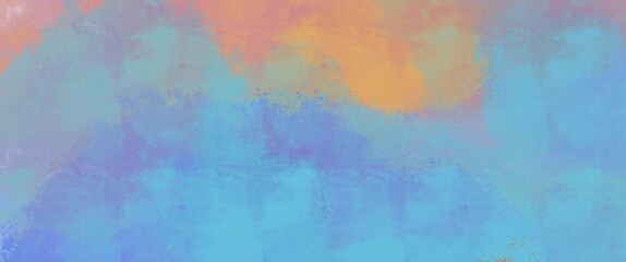 Watercolor texture banner. Abstract painting background