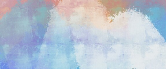 Watercolor banner. Abstract background
