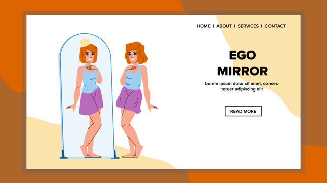 ego mirror vector
