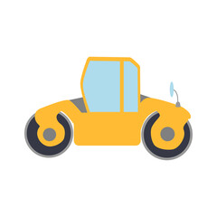 Special machines for construction work. Forklifts, concrete mixer, cranes, excavators, tractors, bulldozers, trucks