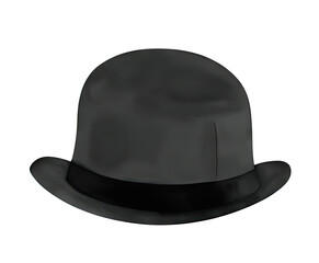 hat with good quality and condition in watercolor style drawing