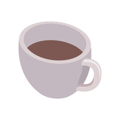 3d coffee cup icon PNG image with transparent background