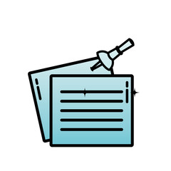 Stationery pins icon, PNG image with transparent background