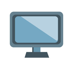 Computer screen icon png image with transparent background