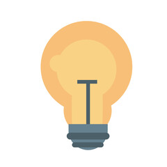 png image of light bulb icon with transparent background