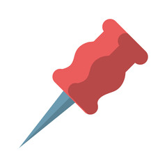 Stationery pins icon, PNG image with transparent background