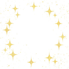 ラメグリッター_フレーム_環状