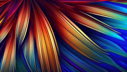 Naklejka premium Abstract curves background wallpaper