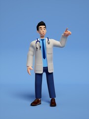 doctor 3d cartoon