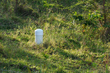 New tube well in fields.