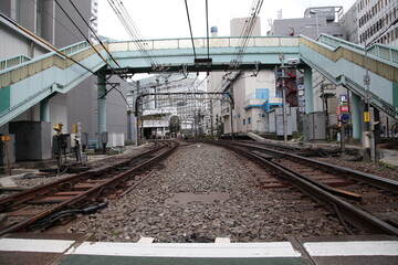 railway station in the city