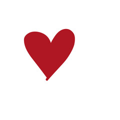 Heart Doodle vector
