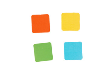 cuadrados de color