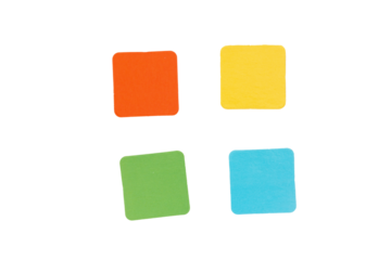 cuadrados de color