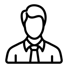 Obraz premium man icon