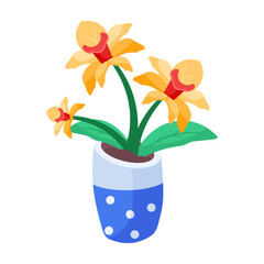 Lilies Pot 