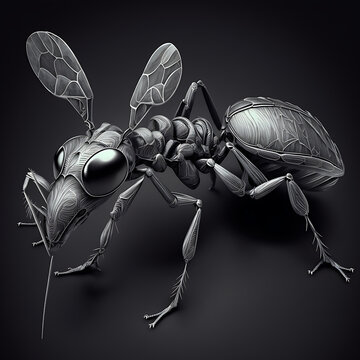 ilustraci&oacute;n de hormiga