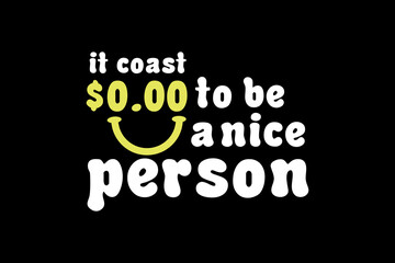 Aesthetic quote design typography vector 