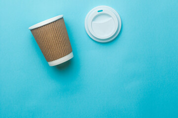 Coffee cup and lid