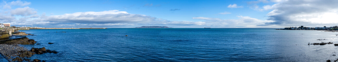 View at Dublin Bay from Sandycove, Dublin, Ireland