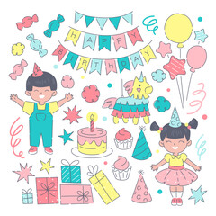 birthday party elements