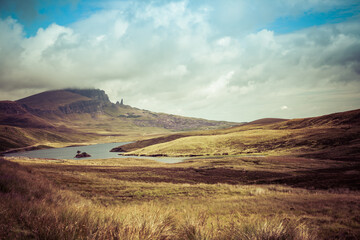 Unterwegs zum Old Man of Storr auf der Isle of Skye in Schottland