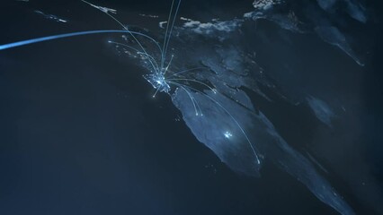 Countries Connected Network - Powered by Adobe