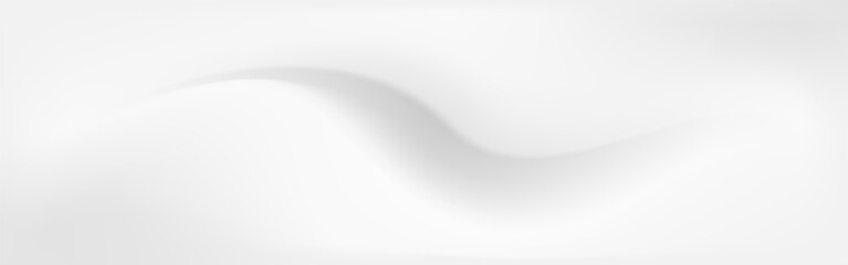 White texture 3D volumetric fabric folds, white waves for web design. Background for wedding card or flyer.