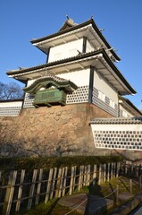 Fototapeta na wymiar 金沢城 石川門の二重櫓
