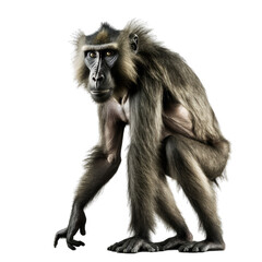 baboon, monkey, transparent background png