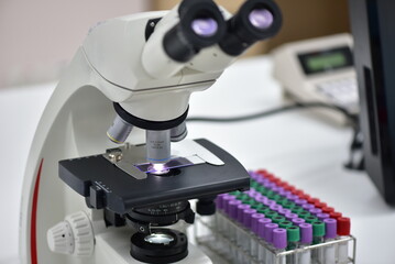 Advanced equipment in medical science laboratories of hospitals in Thailand, concepts, medicine, health, science education