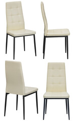 Chair for office or home. Interior element. Isolated from the background. From different angles