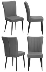 Fototapeta premium Chair for office or home. Interior element. Isolated from the background. From different angles
