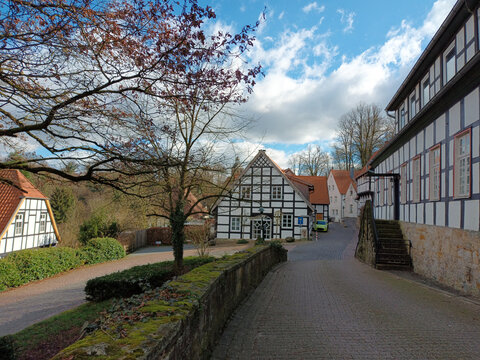Blick in das historische Zentrum von Tecklenburg