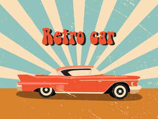 retro car