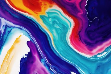 Abstract background texture iridescent bursts, swirling shapes, generative ai.