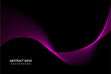 Abstract wave motion lines background