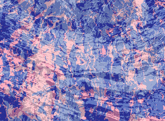 Naklejka premium Grunge old paint vector background design. Hand painting imitation.