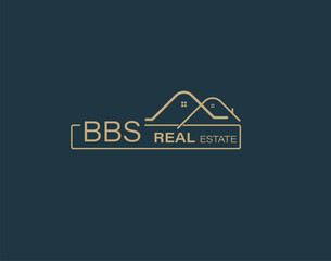 BBS Real Estate and Consultants Logo Design Vectors images. Luxury Real Estate Logo Design