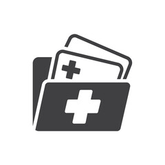 Obraz premium medical report icon design vector template